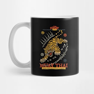 Muay Thai Tiger The Art of Eight LImbs Mug